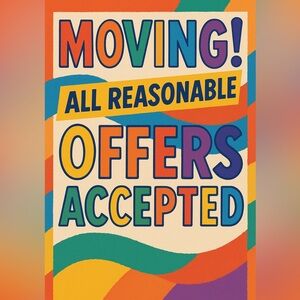 Make me an offer. I have nowhere to store my Poshmark.